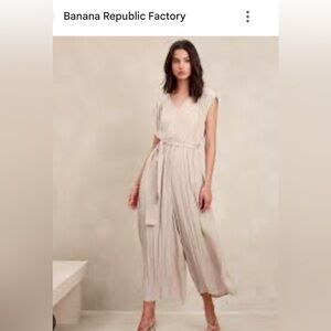 Banana Republic Champagne Maxi Dress
